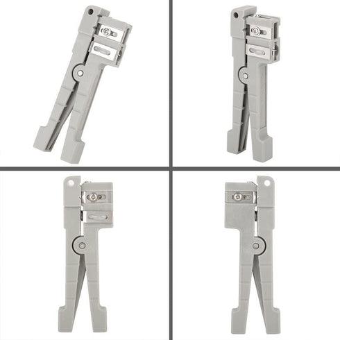45-163 45-162 Fiber Optic Jacket Stripper Fiber Optic Buffer Tube stripper Coaxial Cable Stripping Tool (45-162+45-163)...