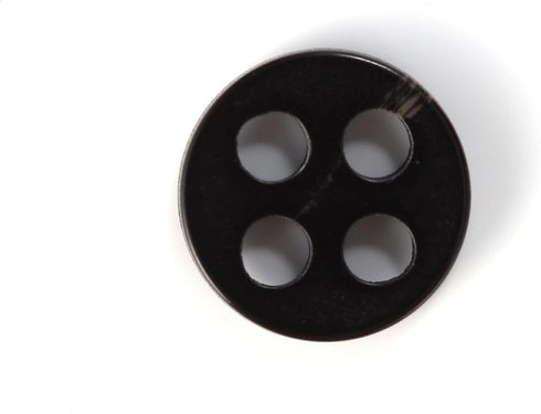 Shell(Dark navy Mother of Pearl) clear special coating button for suits, blazers, coats. dark navy color/2 sizes as 1pack(18pcs shell buttons+12pc...