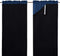 NICETOWN Door Curtains for Doorway, Black Out Curtain Liners for Drapes, Noise Reducing Light Blocking Blackout Liners for 84 inch Curtains (Set o...