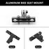 Bicycle Saddle Rail Camera Mount Bike Seat Mount for GoPro Hero 11/10/9/8/7/6/5s/5/4s/4/3+ Campark AKASO DJI OSMO Action Cameras Accessories(Black...