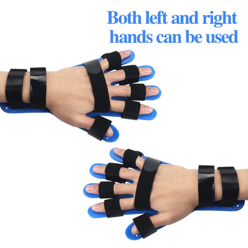 Hand Wrist Orthosis Separate, Breathable Finger Splint Fingerboard Flex Spasm Extension Board Splint Finger Training Stroke Device Therapy for Bot...