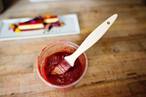 Matfer Bourgeat Natural Pastry Brush, Flat, 2 3/8"...