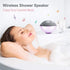 Floating Pool Speakers with Colorful Lights, IPX7 Waterproof Bluetooth Speaker for Pool, Crystal Clear Sound Hot Tub Speaker for Pool, Spa and Out...