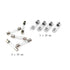 Quick Fast-Blow Glass Tube Fuse 6 x 30 mm Assorted Kit 0.5Amp 1Amp 2Amp 3Amp 5Amp 8Amp 10Amp 15Amp (Pack of 80) + 10 Pieces Fuse Clips Holder...