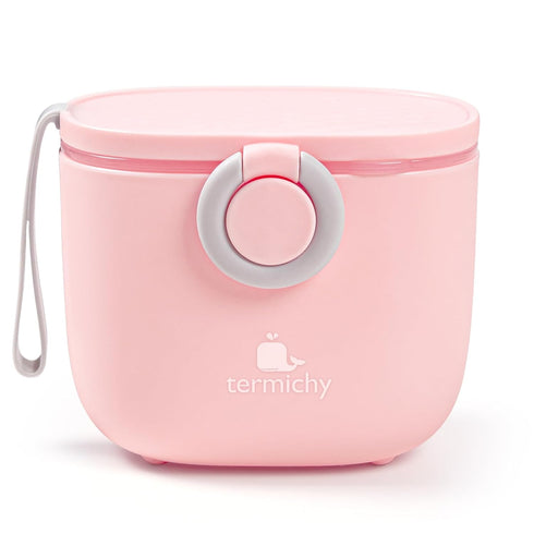 Termichy Baby Formula Dispenser, Portable Milk Powder Dispenser Container with Carry Handle and Scoop for Travel Outdoor Activities with Baby Infa...