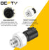 OCPTY Oil Pressure Sensor Switch 12673134 Fit for Chevy, for GMC, for Buick, for Cadillac, for Hummer - Silverado, Suburban, Tahoe, Impala, Trailb...