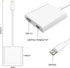 Lightning to USB3 Camera Adapter with Charging Port, Lightning Female USB OTG Cable Adapter for Select iPhone,iPad Models Support Connect Camera, ...