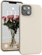 SOH iPhone 13 Phone Case with Slim Shockproof Soft Anti-Scratch Microfiber Lining, Silky Touch Soft Liquid Silicone Anti-Fingerprint Full-Body Pro...