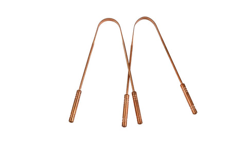 TONGUE CLEANER 100% GENUINE PACK OF 2. COPPER TONGUE SCRAPER BY DR. WIN STOP BAD BREATHE,LIMPIADOR DE LENGUAY ORAL CARE…...