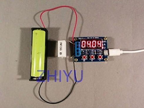 HiLetgo Battery Capacity Meter Discharge Tester Analyzer 1.5V-12V Battery Capacity Meter Discharge Tester...