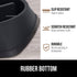 Gorilla Grip Slow Feeder Dog and Cat Bowls, Interactive Puzzle Toy for Dogs and Cats Food Training, Keeps Pets Busy and Prevents Puppy Overeating,...