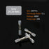 26-24 AWG Heat Shrink Butt Connectors - 100Pcs White Insulated Waterproof Electrical Marine Automotive Wire Splice Connector Crimp Wiring Terminal...
