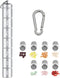 Portable Pill Case Keychain Waterproof 7 Days Pill Holder Travel Pill Container Portable Medicine Keychain Daily Airtight Pill Organizer for Outdo...