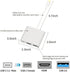 USB C to HDMI Adapter, USB-C Digital AV Multiport Adapter 4K HDMI Video Output USB 3.0 PD Charging Converter Hub Thunderbolt 3/4 Compatible with i...