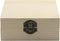 Cuboid 4.72"x4.72" Unfinished Wooden Box Natural Pine Wood DIY Craft Wooden Boxes with Lid for Storage Crafts...