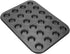 Muffin Pans, 24 Cups Nonstick Steel Cupcake Pan Muffin Baking Pan Bakeware Muffin Tin Black Cupcake Tray Mini Muffin Tins for Baking...