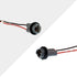2 PCS T15 Harness Pigtail Socket, T10 T13 T15 Car Light Bulb Wire Wiring Harness Socket Connector, for Bulbs Turn Signal Lights Brake Lights Repla...