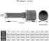 9pcs Power Nuts Driver Drill Bit Tool,SAE and Metric,1/4" Hex Head Drill Bit Set Screwdriver Socket Set,Nut Driver Set,Set Metric Socket Wrench Sc...