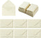 100 Pack Mini Envelopes with Blank Note Cards Small Self-Adhesive Envelopes Small Business Card Envelopes(4 x 2.7 Inches, Cream)...