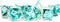 FanRoll by Metallic Dice Games 16mm Resin Poly DND Dice Set: Mermaid Scales, Role Playing Game Dice for Dungeons and Dragons...