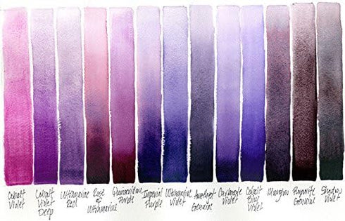 DANIEL SMITH Extra Fine Watercolor 15ml Paint Tube, Purpurite Genuine, 0.5 Fl Oz (Pack of 1),Purple...