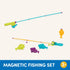 Battat – Play Rod & Reel – Wind-Up Magnetic Lure – 2 Rods & 4 Colorful Fish – Beach & Water Toys – 3 Years + – Magnetic Fishing Set...