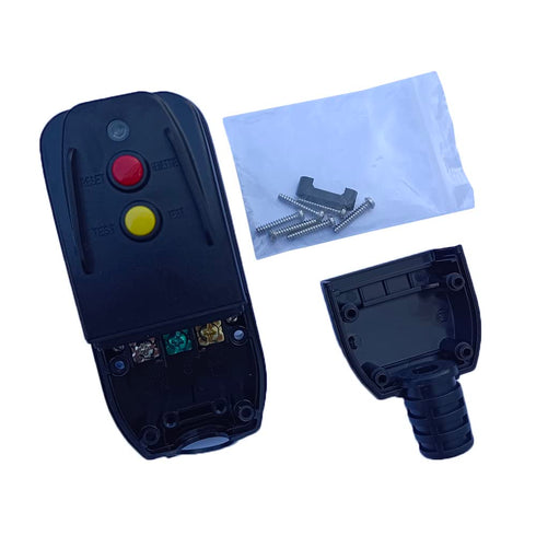 GFCI Replacement Plug for Pressure Washer Pool Pump Auto-Monitoring 15Amp 3 Prong Circuit Breaker Outdoor Waterproof Auto-Reset...