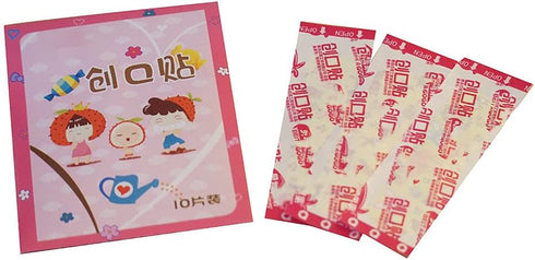 100PCs Waterproof Breathable Cute Cartoon Adhesive Bandages First Aid Emergency Kit for Kids Children...