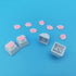 4 Pack Custom OEM R4 Keycaps PBT Mechanical Keyboard Keycaps Cute Cat Paw Key Cap Kawaii Gaming Keycaps for Mechanical Keyboard with Keycap Puller...