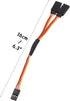 5pcs 150mm Y Type Extended Line Extension Lead Wire Cable for Futaba JR Y Harness Servo Lead Extension...