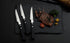 Steak Knives, Steak Knife Set of 6, German Stainless Steel Steak Knife Serrated...