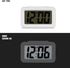 Hense Creative Nightlight Smart Light Alarm Clock Bedside Desk Table Electronic Clock Battery Operated Mute Luminous Alarm Clock with Adjustable L...