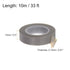 PTFE Film Tape Roll, 0.5" x 33 ft High Temperature Tape 0.13mm Thickness with Single Side Adhesive for Vacuum Sealer Machine, Hand Impulse Sealers...