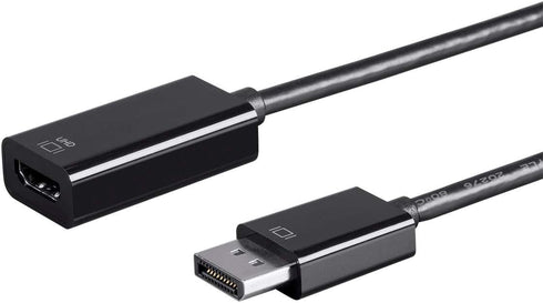 Monoprice DisplayPort 1.2a to HDMI Active Adapter - UHD, 4K@60Hz Black...