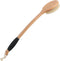 OWIIZI Round Head Back Scrub Brush for Body Shower, Wooden Long Handle Bristles Tub Soaping Bath Brushes, Skin Exfoliator Scrubber Brush for Men W...
