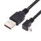 chenyang USB 2.0 to Micro USB 90 Degree UP Angled Data Charge Extension Cable 0.3M...