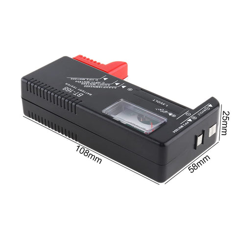 Mini Battery Tester Universal Battery Checker Small Battery Test for AAA AA C D 9V 1.5V Button Cell Household Batteries...