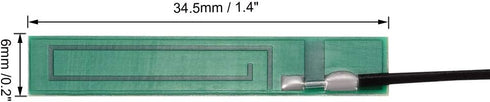 uxcell PCB GSM Built-in Antenna 3G 3dBi 780-2170MHz Female Connector with 95mm RF1.13 Cable 5Pcs...