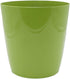 The HC Companies 6 Inch Aria Round Self Watering Planter - Plastic Plant Pot for Indoor Outdoor Plants Flowers Herbs, Glossy Green...