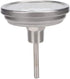Metal Dial Thermometer, high Accuracy Stainless Steel 1/2 NPT Thread Pot Thermometer, Weldless Thermometer for Kitchen Use...