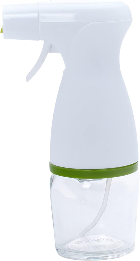 Prepara Simply Mist Olive Oil Sprayer, Chrome Band, White/Green...