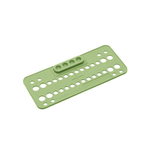 Dental Orthodontic Bracket Trays Holder with 4 Mixing Holes Ortho Supply Disposable 25 Pcs (Turquoise)...