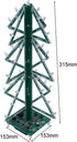 MiOYOOW 3D RGB Christmas Tree Led DIY Kits, Music Flashing Christmas Tree LED Circuit Electronic Assemble Funny Kits with 37 LED for Welding Pract...
