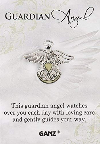 Ganz Pin - Guardian Angel "This guardian angel watches over you each day with loving care and gently guides your way."...