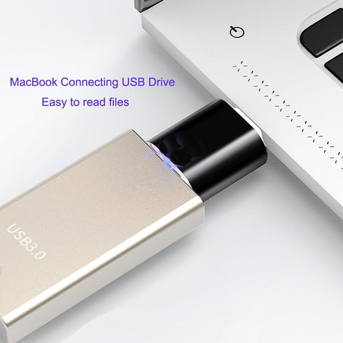 MINCHEN Type C Male to USB3.0 Female Adapter 10 Pack, USB Female to USB C Male Converter, USB Type C Connector Charge & Data Sync for Laptop Car C...