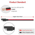 14 AWG 13 inch Connector Extension Cable Compatible with SAE,2 Pin Connector for Car...