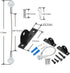 Furniture Anchors Anti-Tip Kit (4 Pack)- Furniture Straps for Baby Proofing, Secure 400 lbs Cabinet Prevent Falling Prevention Strap, Wall Anchor ...
