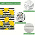 2 Pcs Kitchen Towels Lemons Kitchen Dish Towels Kitchen Dish Cloths Fast Drying Kitchen Rug Kitchen Decor for Home Cleaning Cooking Baking, 16 x 2...