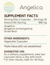Angelica 60 Capsules, 500 mg, Concentrated Liquid Drops Natural Angelica (Angelica archangelica) Dried Root (60 Capsules)...