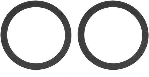 uxcell Black 4.5 Inch EVA Foam Speaker Edge Surround Rings Replacement Parts for Speaker Repair or DIY 2Pcs...